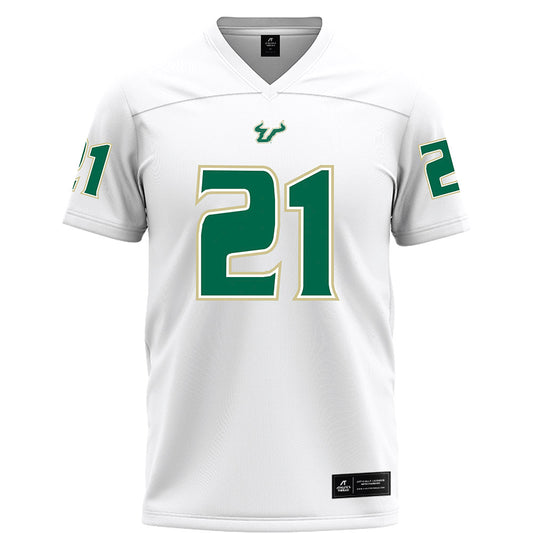 USF - NCAA Football : Victor Zidor - White Football Jersey-0