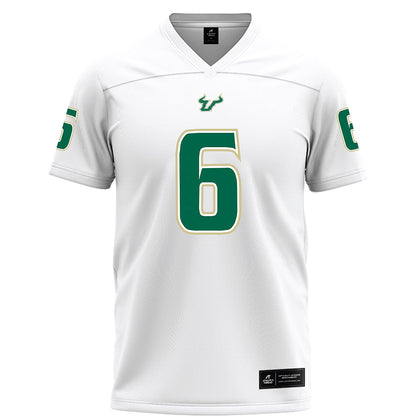 USF - NCAA Football : Mudia Reuben - White Football Jersey-0