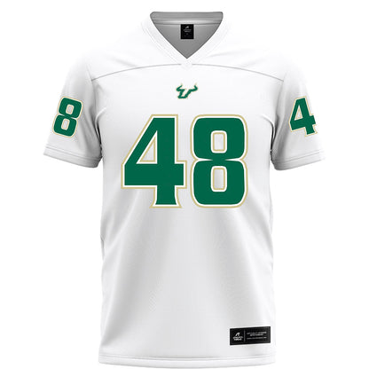USF - NCAA Football : Turner McLaughlin - White Football Jersey-0