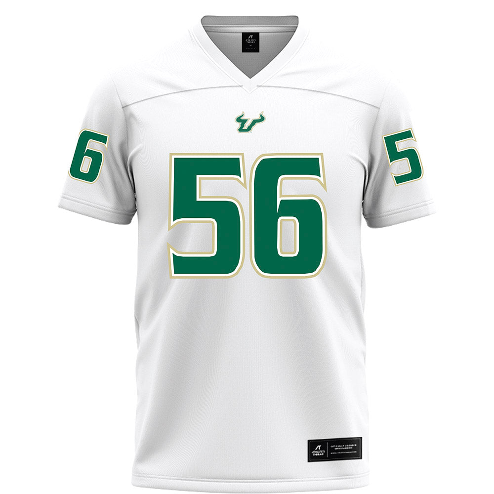USF - NCAA Football : Terry Simmons - White Football Jersey-0