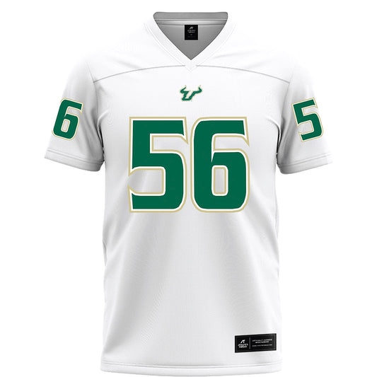 USF - NCAA Football : Terry Simmons - White Football Jersey-0