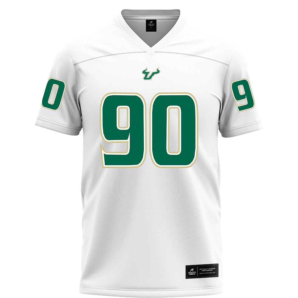 USF - NCAA Football : Terrell Jones - White Football Jersey-0