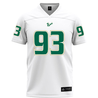 USF - NCAA Football : Richard Scott III - White Football Jersey-0