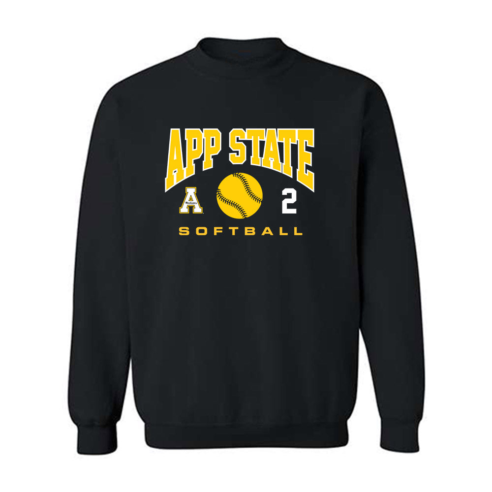 App State - NCAA Softball : Julia Girk - Sport Shersey Crewneck Sweatshirt-0