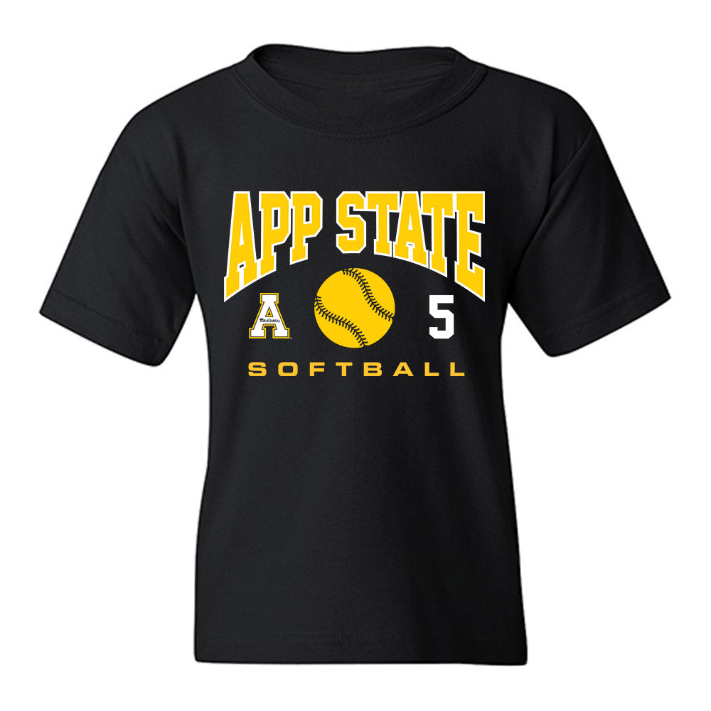 App State - NCAA Softball : Tavia Robinson - Sport Shersey Youth T-Shirt-0