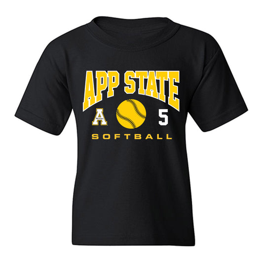 App State - NCAA Softball : Tavia Robinson - Sport Shersey Youth T-Shirt-0