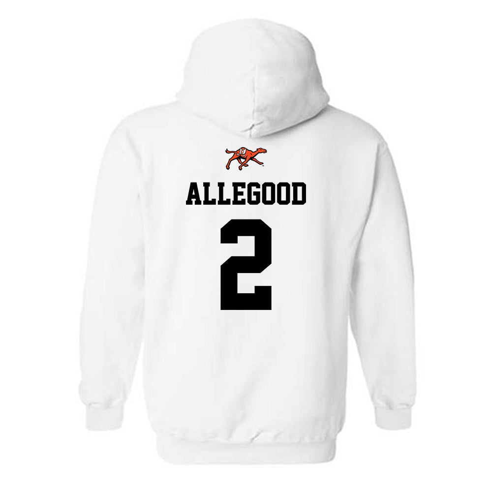 Campbell - NCAA Softball : Emily Allegood - Sports Shersey Hooded Sweatshirt-1
