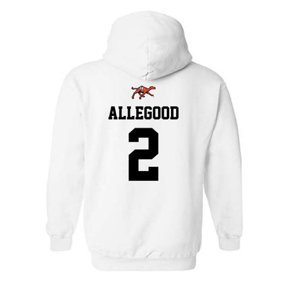 Campbell - NCAA Softball : Emily Allegood - Sports Shersey Hooded Sweatshirt-1