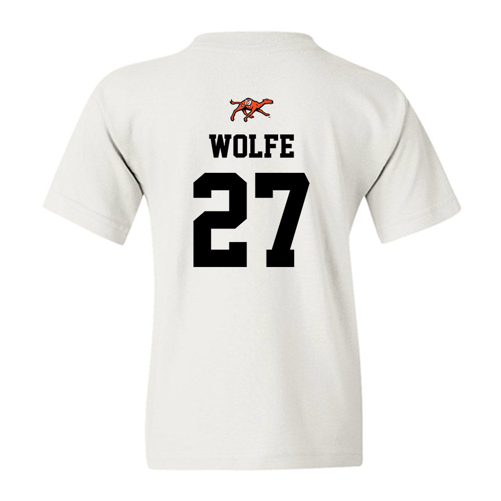 Campbell - NCAA Softball : Kasey Wolfe - Sports Shersey Youth T-Shirt-1