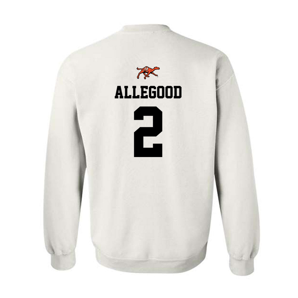 Campbell - NCAA Softball : Emily Allegood - Sports Shersey Crewneck Sweatshirt-1