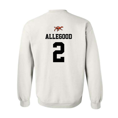 Campbell - NCAA Softball : Emily Allegood - Sports Shersey Crewneck Sweatshirt-1