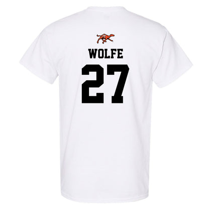 Campbell - NCAA Softball : Kasey Wolfe - Sports Shersey T-Shirt-1