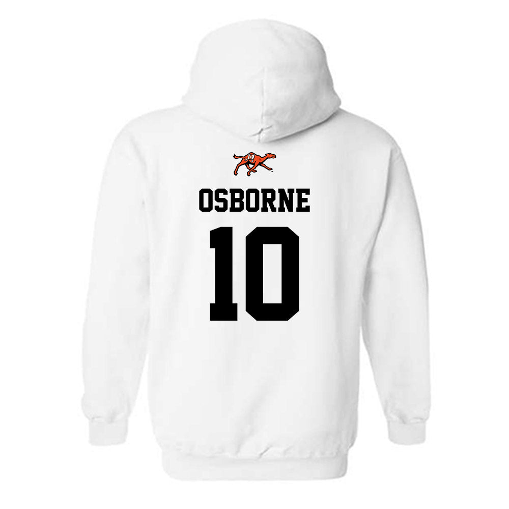 Campbell - NCAA Softball : Ella Osborne - Sports Shersey Hooded Sweatshirt-1