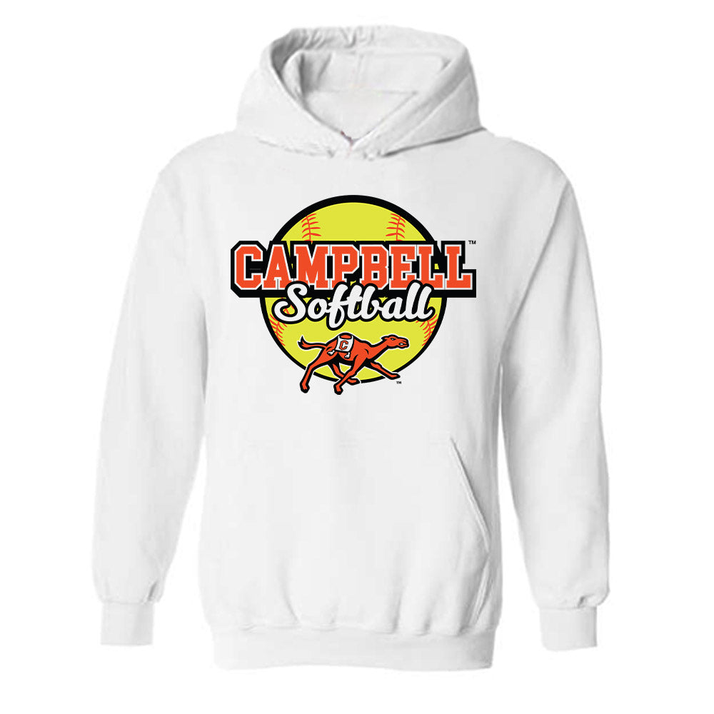 Campbell - NCAA Softball : Grace Kealy - Sports Shersey Hooded Sweatshirt-0