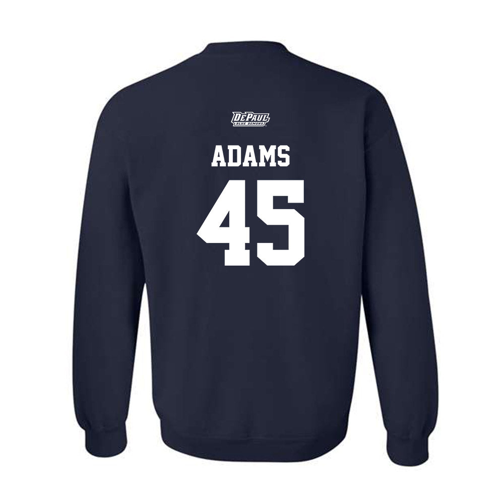 DePaul - NCAA Softball : Jolie Adams - Sports Shersey Crewneck Sweatshirt-1