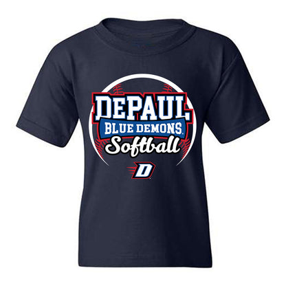 DePaul - NCAA Softball : Emersyn Coulter - Sports Shersey Youth T-Shirt-0