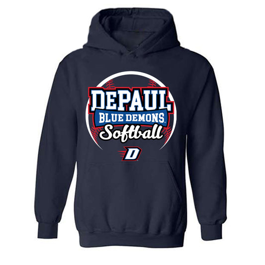 DePaul - NCAA Softball : Camryn Eckhart - Sports Shersey Hooded Sweatshirt-0