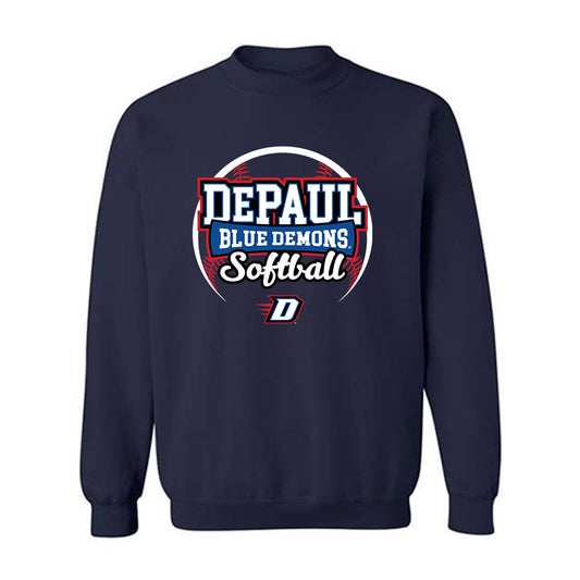 DePaul - NCAA Softball : Emersyn Coulter - Sports Shersey Crewneck Sweatshirt-0