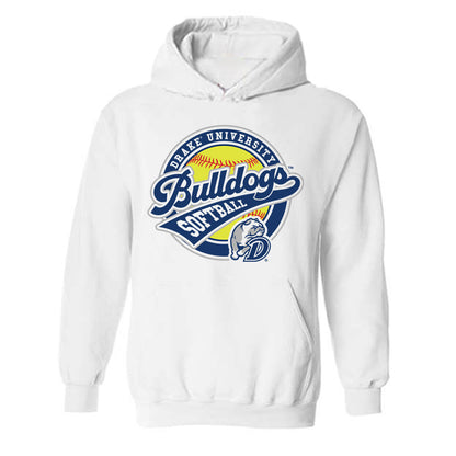 Drake - NCAA Softball : Pearson Hall - Hooded Sweatshirt-0