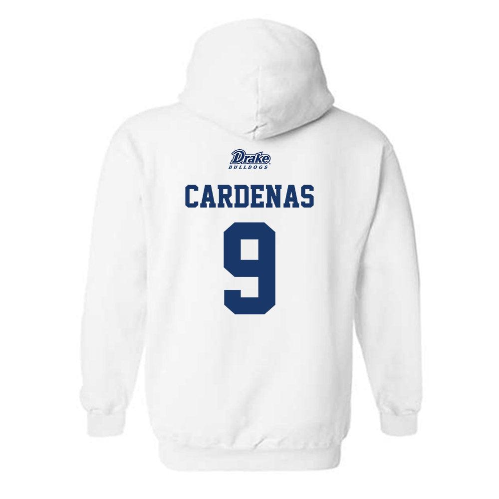 Drake - NCAA Softball : Brooklynn Cardenas - Sports Shersey Hooded Sweatshirt-1