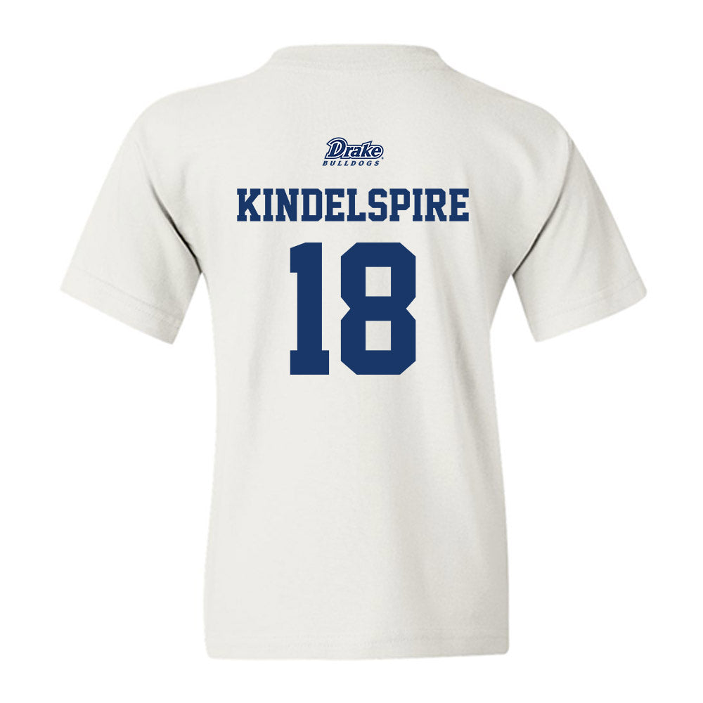 Drake - NCAA Softball : Kiley Kindelspire - Sports Shersey Youth T-Shirt-1