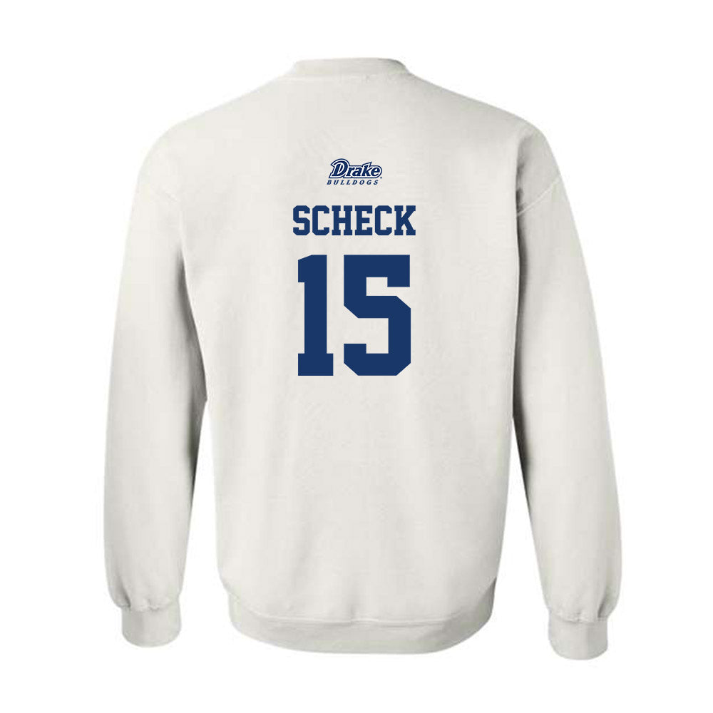 Drake - NCAA Softball : Jayme Scheck - Sports Shersey Crewneck Sweatshirt-1