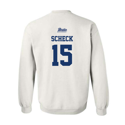 Drake - NCAA Softball : Jayme Scheck - Sports Shersey Crewneck Sweatshirt-1