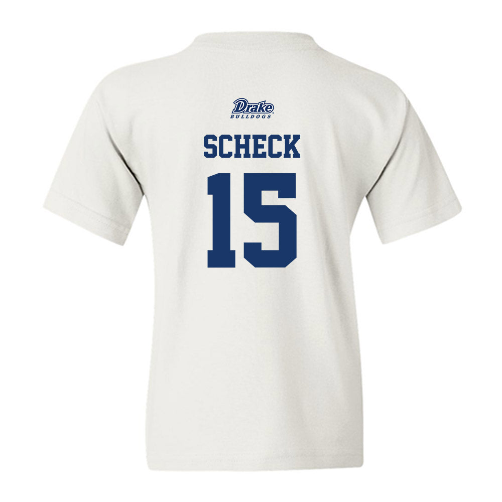 Drake - NCAA Softball : Jayme Scheck - Sports Shersey Youth T-Shirt-1