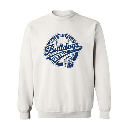 Drake - NCAA Softball : Pearson Hall - Sports Shersey Crewneck Sweatshirt-0