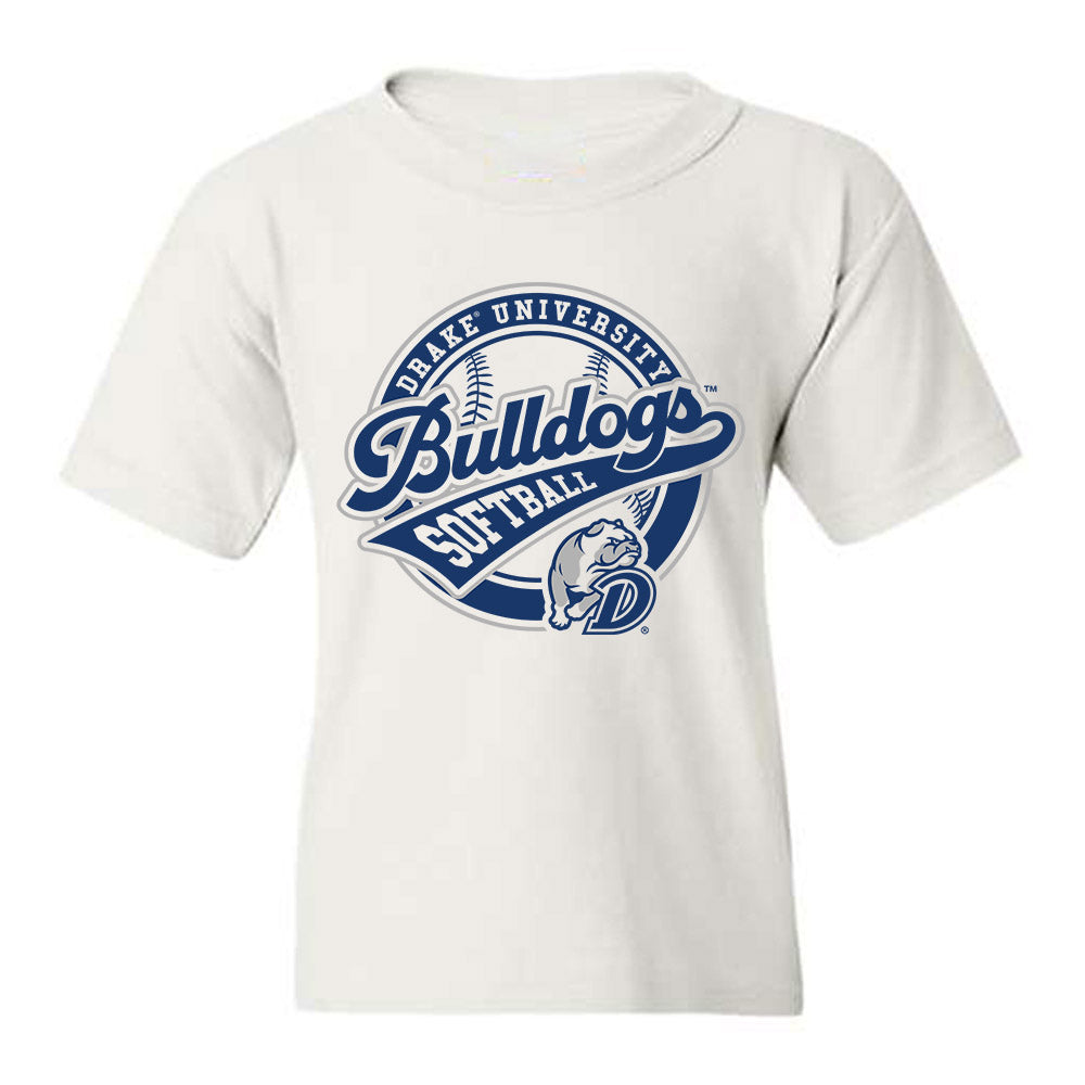 Drake - NCAA Softball : Ava Husak - Sports Shersey Youth T-Shirt-0