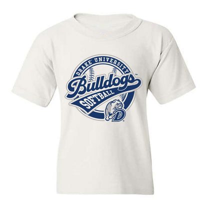 Drake - NCAA Softball : Ava Husak - Sports Shersey Youth T-Shirt-0
