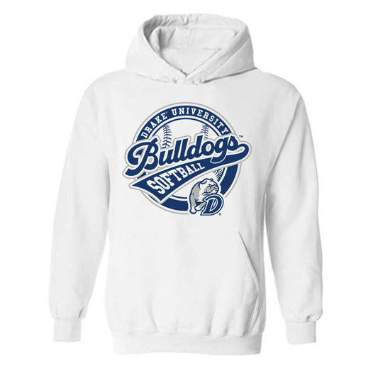 Drake - NCAA Softball : Ava Husak - Sports Shersey Hooded Sweatshirt-0