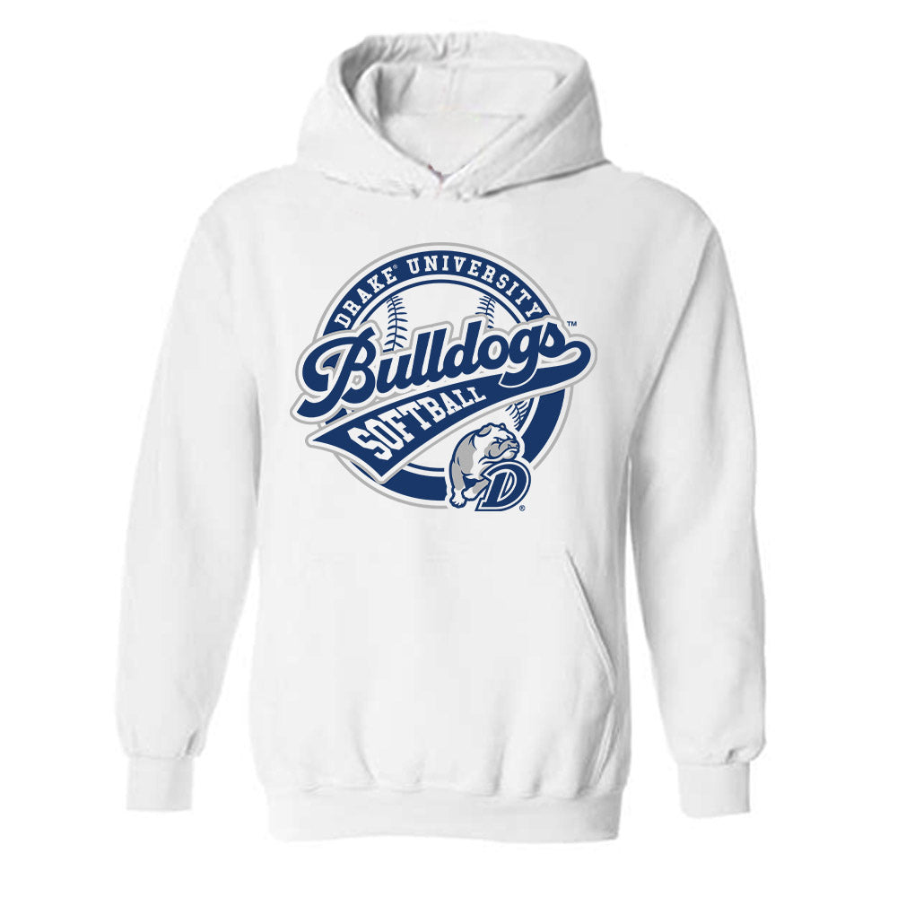 Drake - NCAA Softball : Pearson Hall - Sports Shersey Hooded Sweatshirt-0