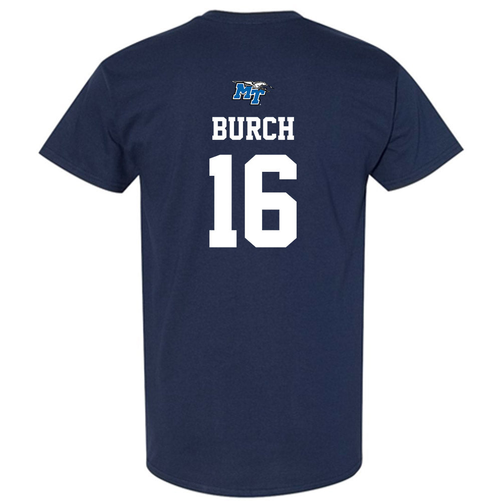 MTSU - NCAA Baseball : Landen Burch - Sports Shersey T-Shirt-1
