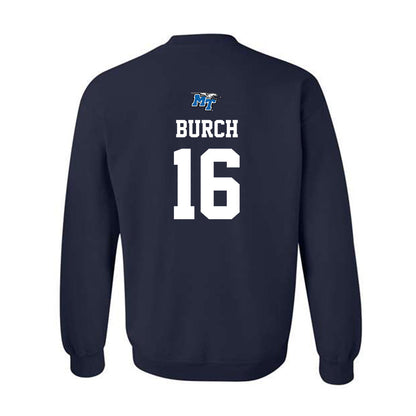 MTSU - NCAA Baseball : Landen Burch - Sports Shersey Crewneck Sweatshirt-1