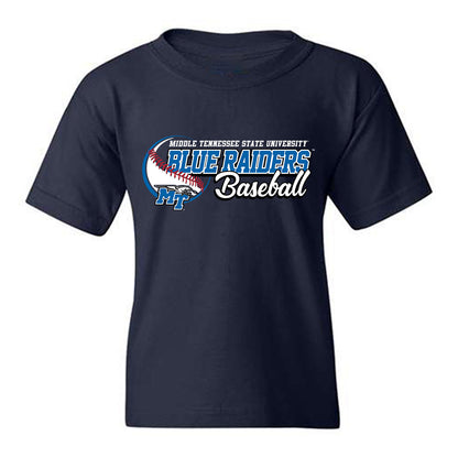 MTSU - NCAA Baseball : Gavin King - Sports Shersey Youth T-Shirt-0