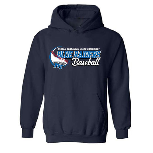MTSU - NCAA Baseball : Ryder Harville - Sports Shersey Hooded Sweatshirt-0