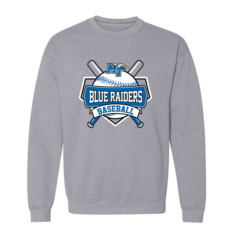 MTSU - NCAA Baseball : Ethan Robinson - Sports Shersey Crewneck Sweatshirt-0