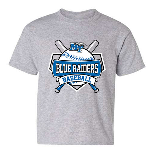 MTSU - NCAA Baseball : Mason Dobbs - Sports Shersey Youth T-Shirt-0