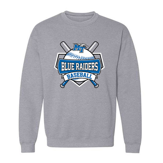 MTSU - NCAA Baseball : Ethan Robinson - Sports Shersey Crewneck Sweatshirt-0