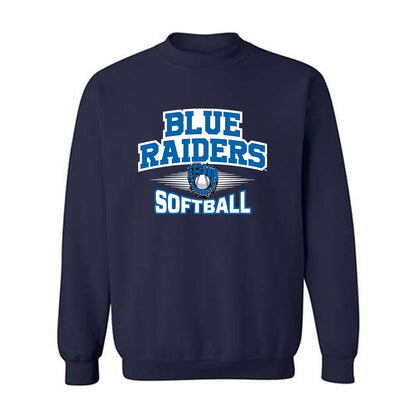MTSU - NCAA Softball : Aubrey Baker - Sports Shersey Crewneck Sweatshirt-0