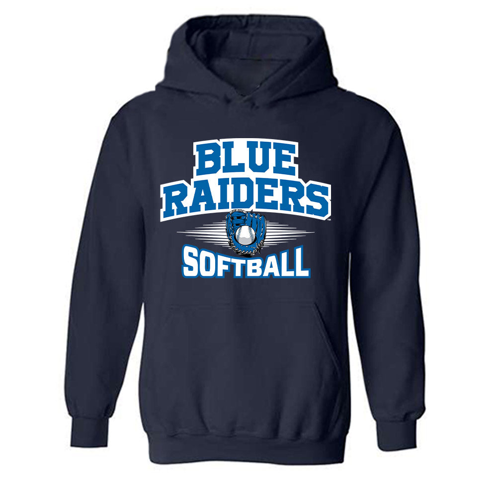 MTSU - NCAA Softball : Lucie McDonald - Sports Shersey Hooded Sweatshirt-0