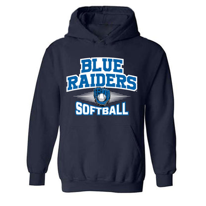 MTSU - NCAA Softball : Elle Hildreth - Sports Shersey Hooded Sweatshirt-0