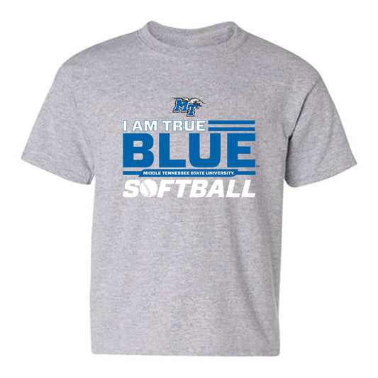 MTSU - NCAA Softball : Halle Klaiber - Sports Shersey Youth T-Shirt-0