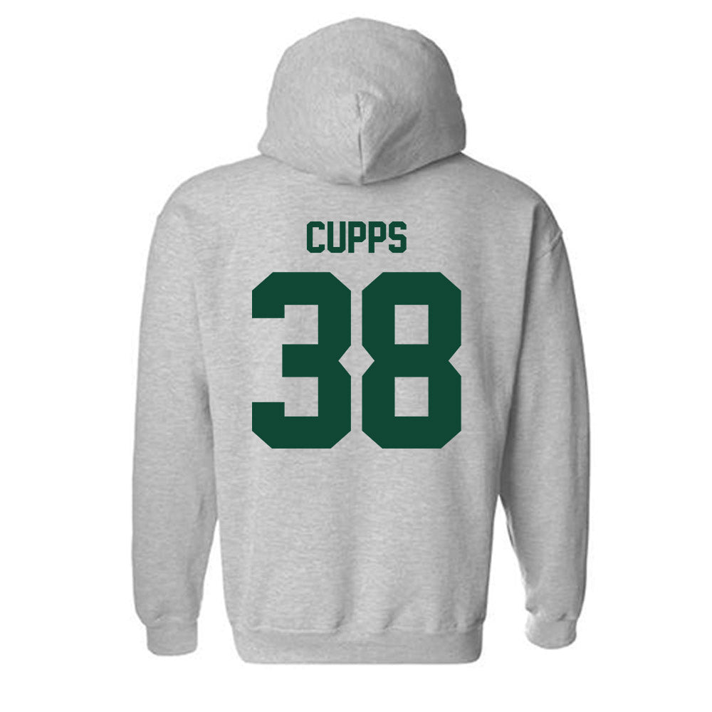 Ohio - NCAA Baseball : Wesley Cupps - Sports Shersey Hooded Sweatshirt-1