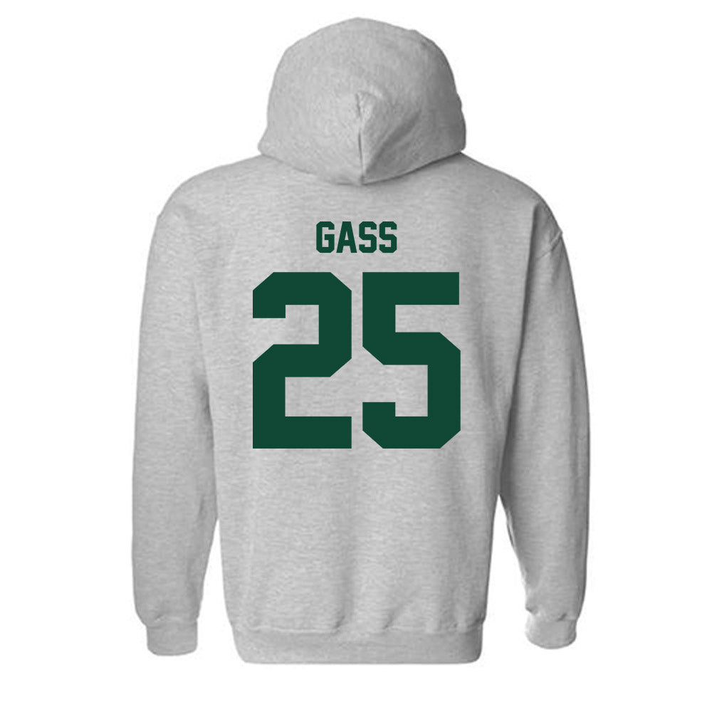 Ohio - NCAA Baseball : Mason Gass - Sports Shersey Hooded Sweatshirt-1