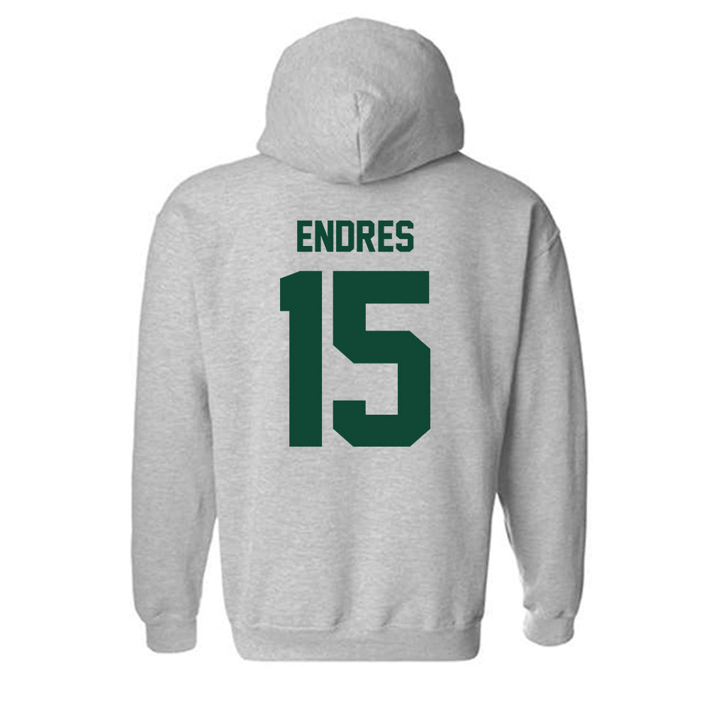 Ohio - NCAA Baseball : Andrew Endres - Sports Shersey Hooded Sweatshirt-1