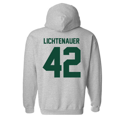 Ohio - NCAA Baseball : Evan Lichtenauer - Sports Shersey Hooded Sweatshirt-1