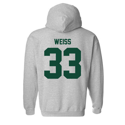 Ohio - NCAA Baseball : Nick Weiss - Sports Shersey Hooded Sweatshirt-1