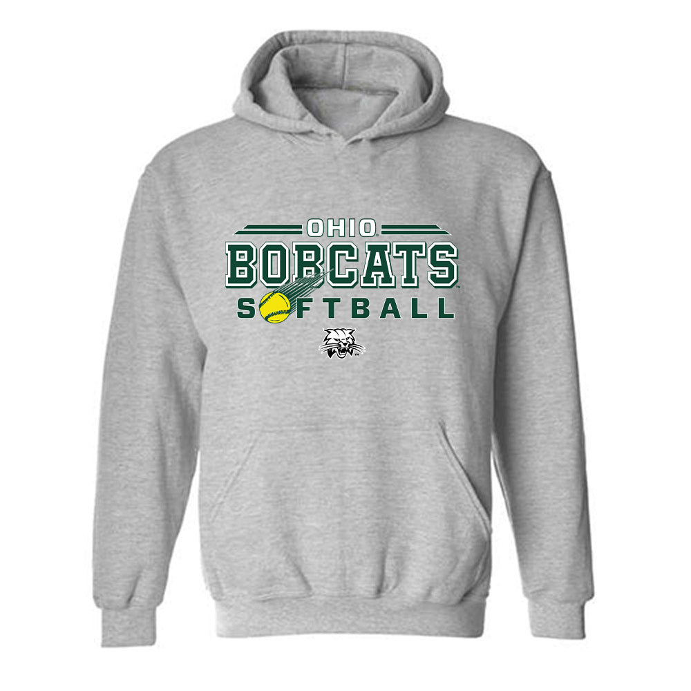 Ohio - NCAA Softball : Cora Hall - Sports Shersey Hooded Sweatshirt-0